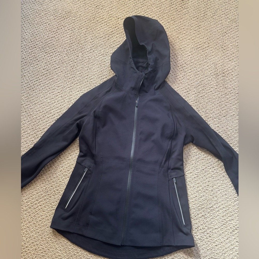 lululemon athletica Black Hooded Jacket